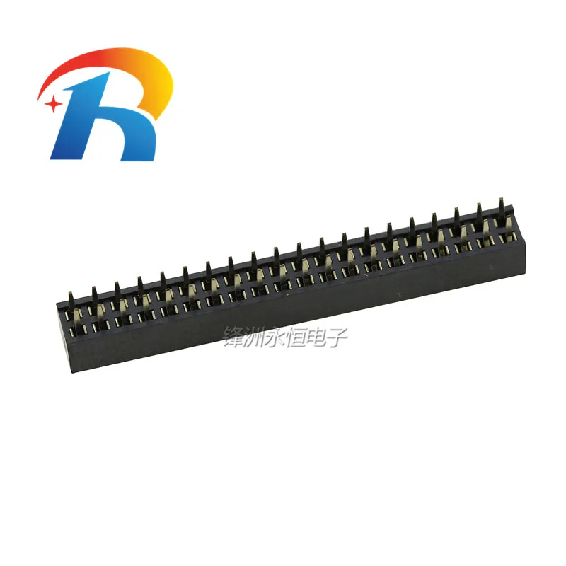 

50pcs/Lot Pitch 2.0MM double row female socket straight plug female pin header socket 2x2P/3P/4P/5P/6P/7P/8P/10P/12P- 40P