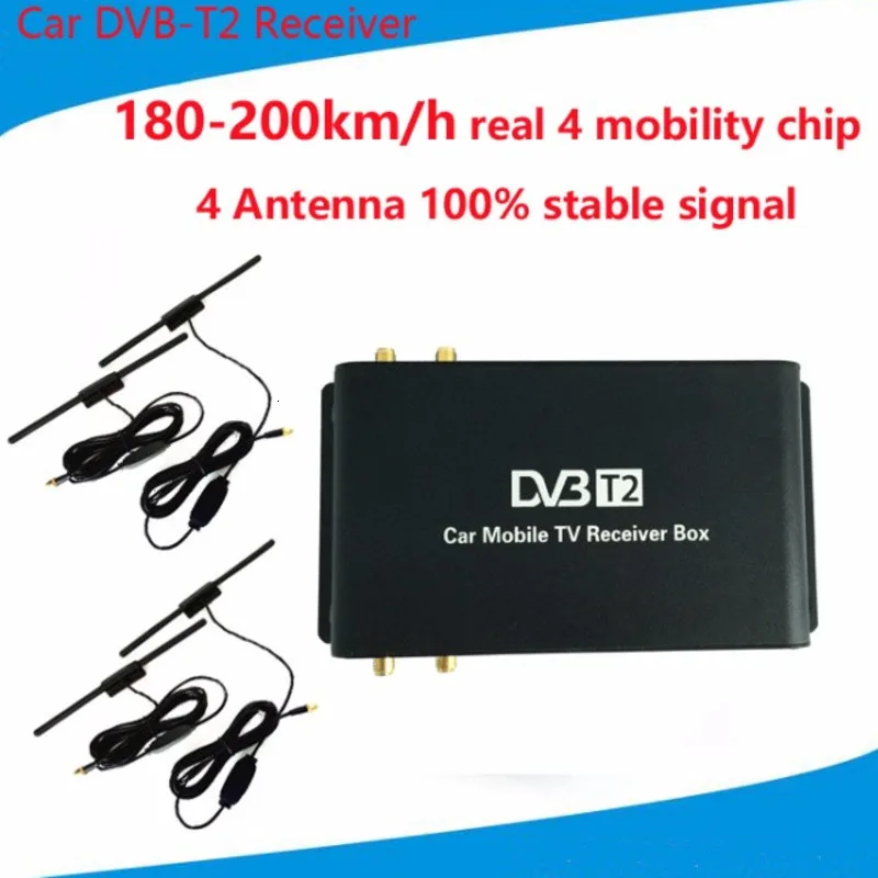 Свободная передача 180 200 км/ч 4 Антенна DVB T2 автомобиль цифровой чип для мобильных