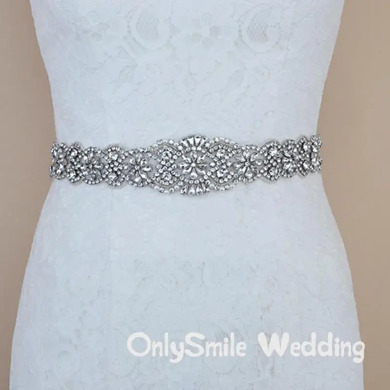 Женские Стразы пояс ручной работы ремешок для свадебного платья Аксессуары