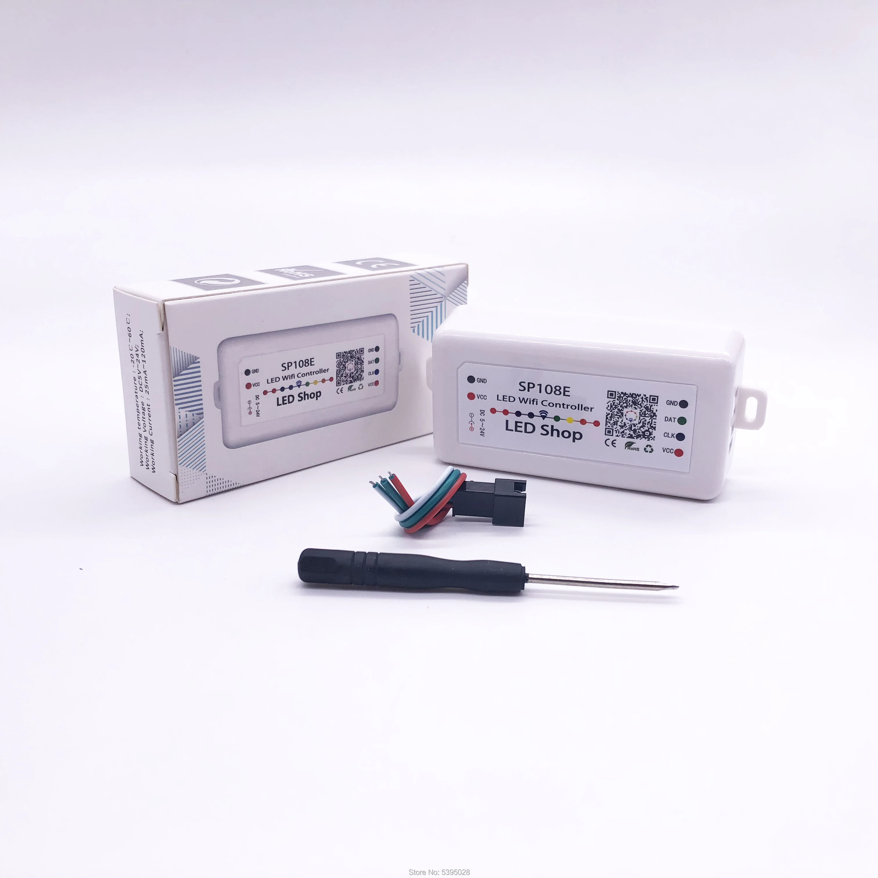 WIFI APP controller SP108E is commonly used in WS2812BWS2811SK6812 DMX512 Led Strip pixel lamp RGB/RGBW dc5v-24v