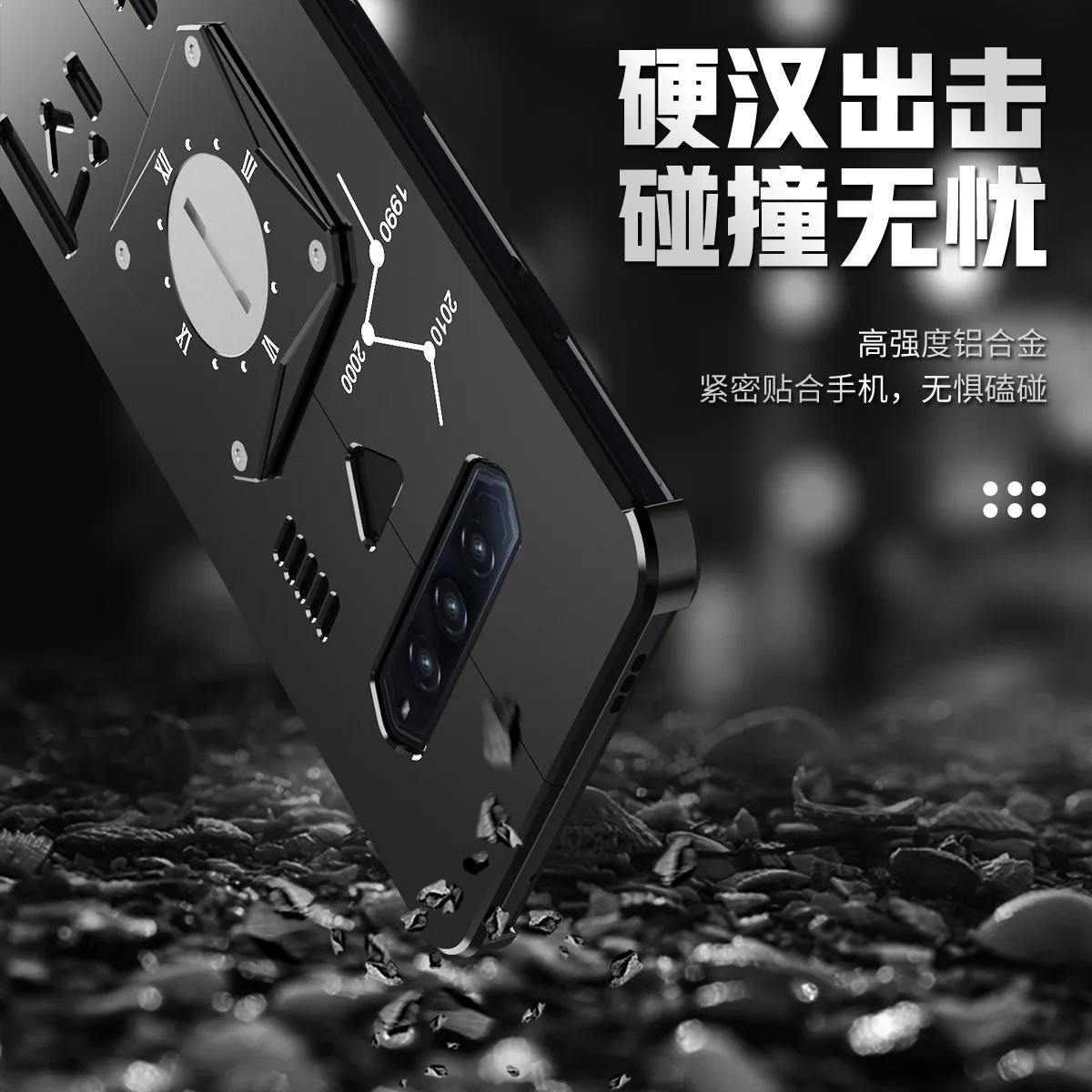 original metal luxury new thor heavy duty armor metal aluminum phone case for xiaomi black shark 4 3 3s 2 pro cases cover free global shipping