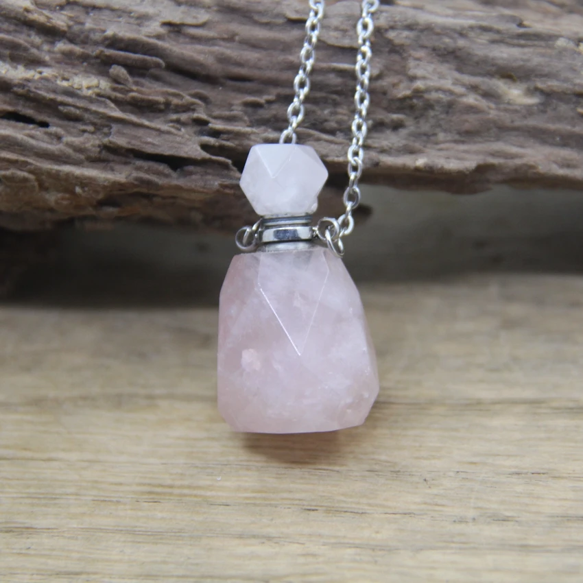 Натуральные голубые кружевные Агаты Lapis Fluorite подвески в виде флакона духов