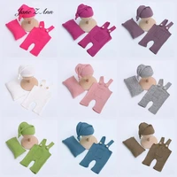 newborn photography suit baby photo clothing infant hat trouserspillow albumn studio shooting accessories