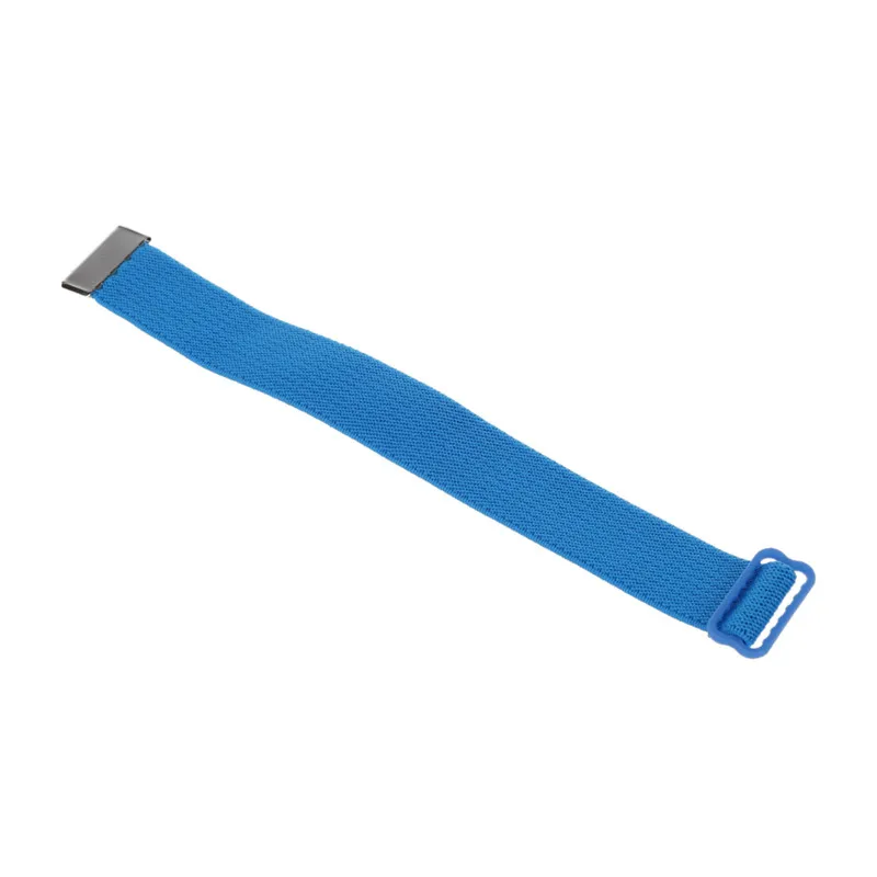 Синий беспроводной Регулируемый эластичный Антистатический браслет на запястье