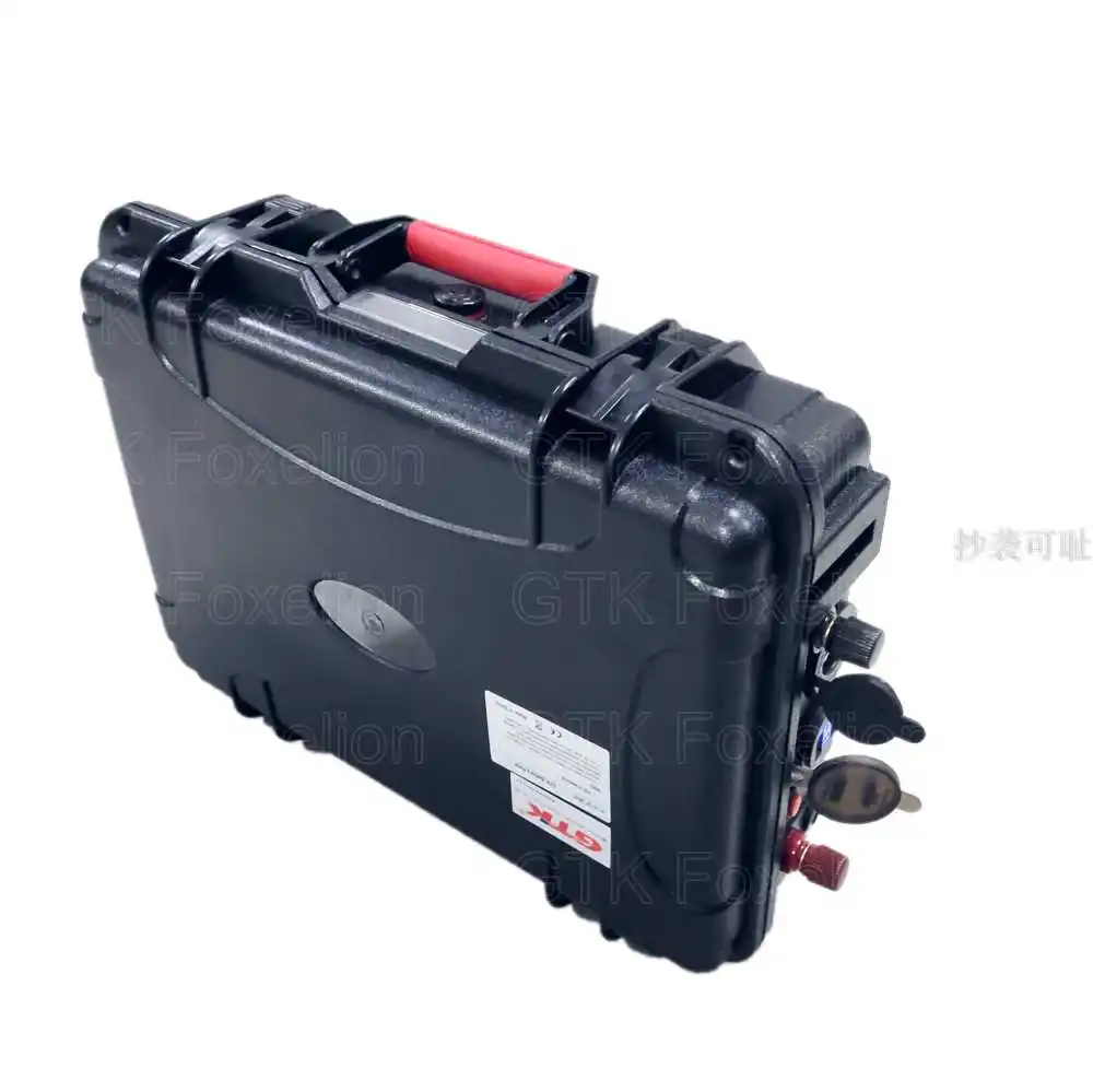 Литиевая батарея 12V 200AH 100A BMS Батарея литий-полимерные 200Ah для лодка лодочный подвесной лодочный мотор RV прикуриватель USB+ 10A зарядное устройство