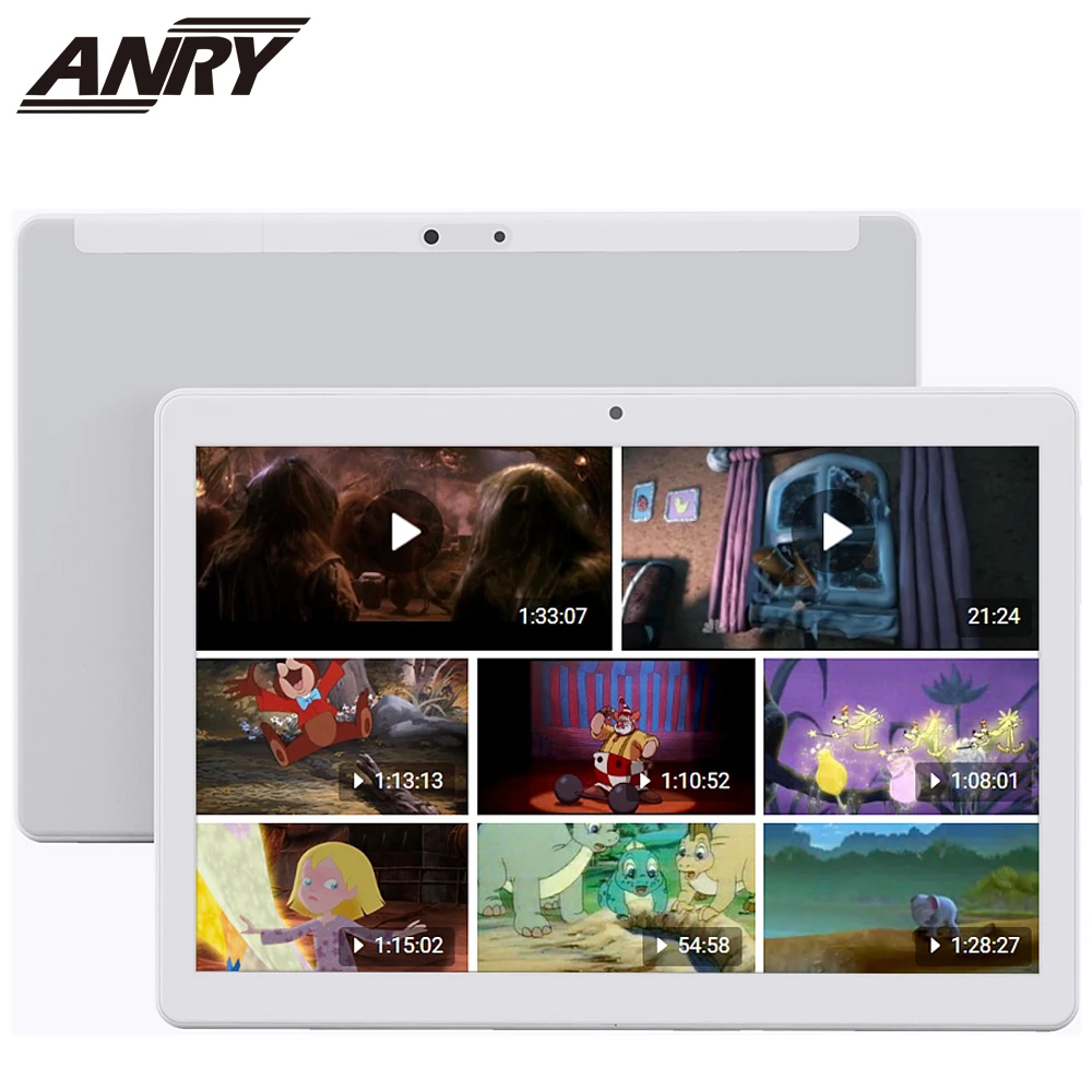 ANRY 10-дюймовый планшетный ПК 4G LTE Android 7,0 Octa 8 ядерный 4 Гб ОЗУ 64 Гб ПЗУ WiFi gps 10,1 ips 1280*800 5000 мАч батарея