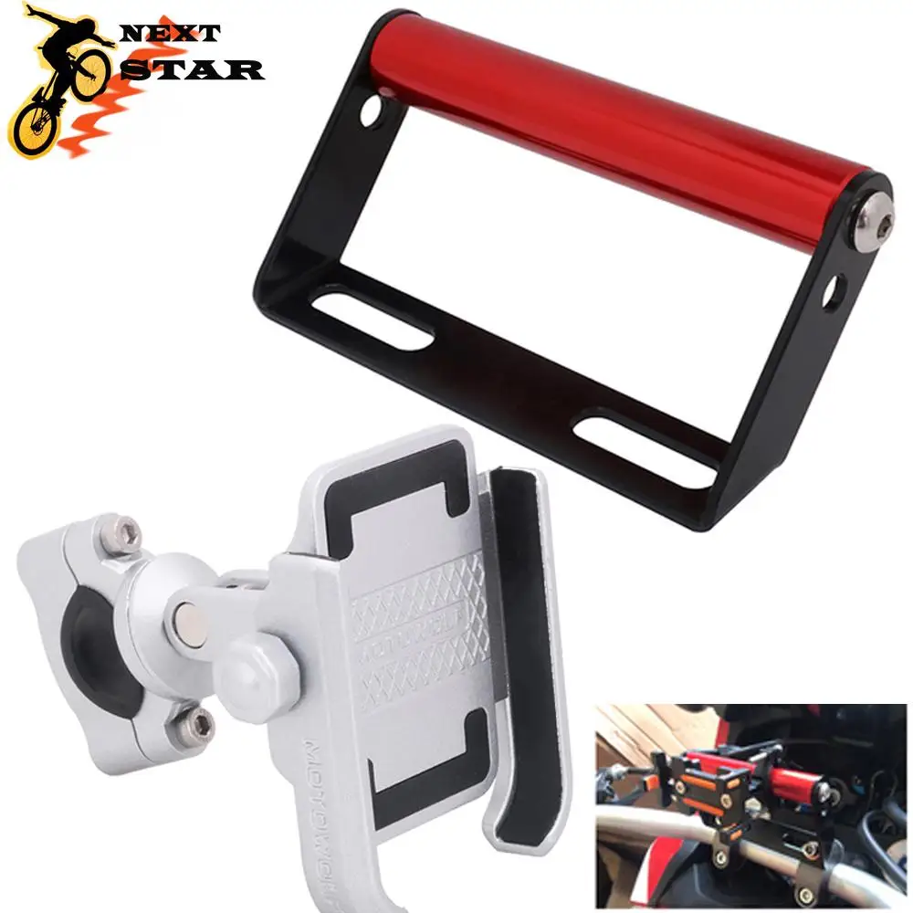 

22mm-30mm Universal Mobile Phone Holder Motorcycle Bicycle Rotatable+Phone Bracket For BMW R1200GS LC R1200 GS R 1200GS NINE 4-6