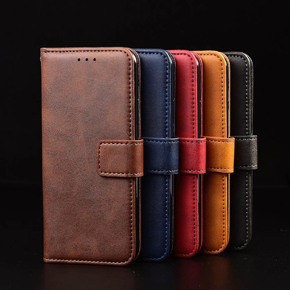 

Luxury Leather Case for Samsung Galaxy A01 A3 A5 A6 A7 A8 A8s A9 A10 A11 A01 Core A2 Core Wallet Cover Card Slot Funda