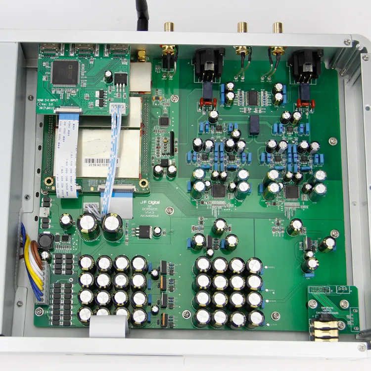 Декодер JF Digital S1-Pro ES9018/AK4495 Hi-Fi плеер USB декодирование 32B/384K FPGA Blue-tooth 5 0 приемник с