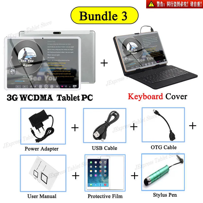 3G TAB Add Keyboard Новая версия DHL,, 10 дюймов, ОС Android 9,0, 8 ГБ ОЗУ, 128 Гб ПЗУ, 2.5D стекло, 4G LTE, Wifi, две sim-карты, gps, ips, планшеты - Комплект: 3G TAB Add Keyboard