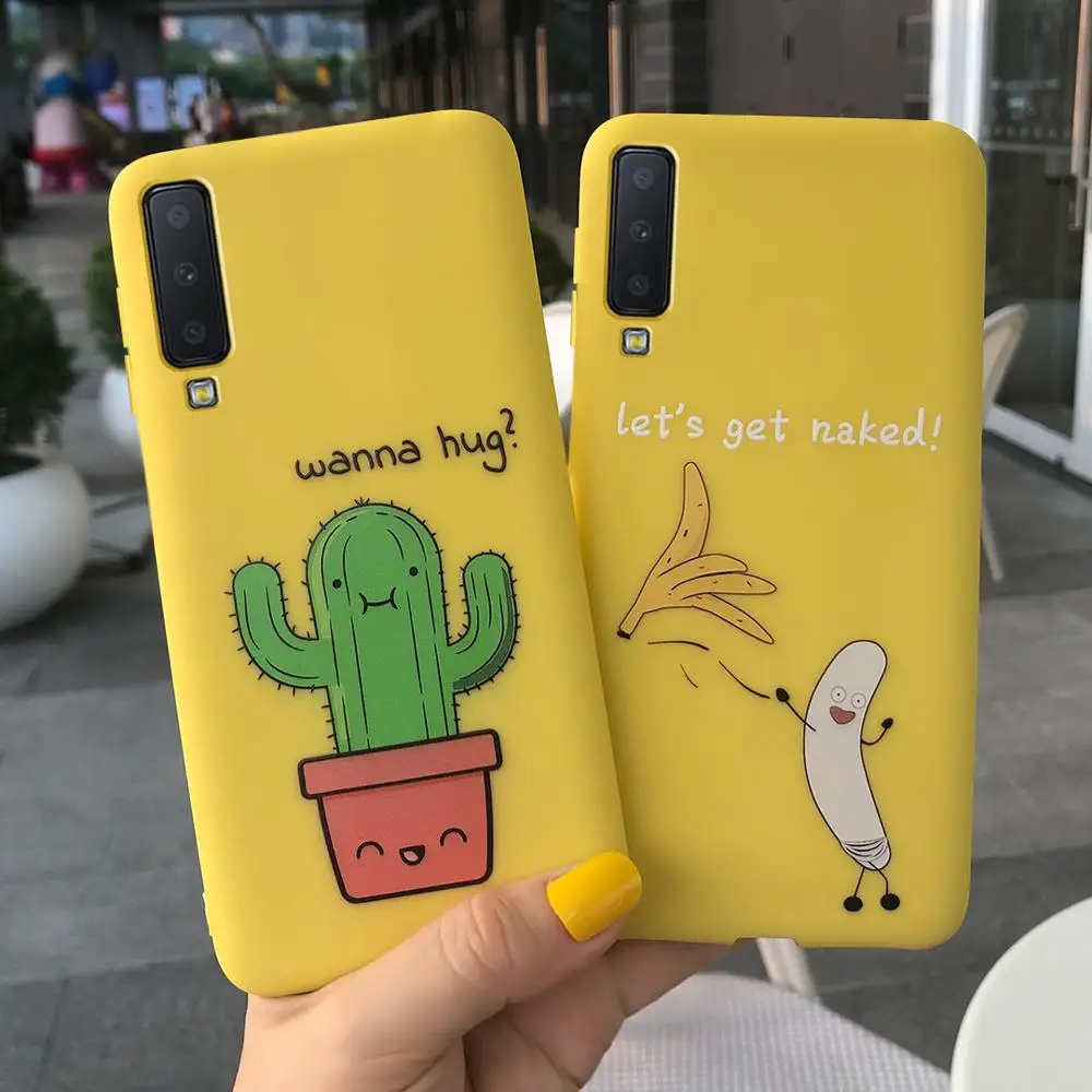 Мягкий силиконовый чехол 6 0 дюйма для Samsung A7 2018 чехлы Galaxy A 7 A750F телефона сумка Coque |