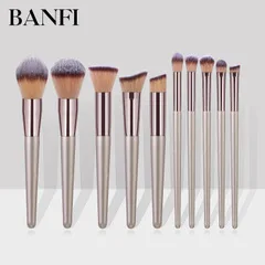 

New 8 Mini Makeup Brush Set Matte Wooden Handle Soft Hair Makeup Brush Set Cross-Border Beauty Tools in Stock
