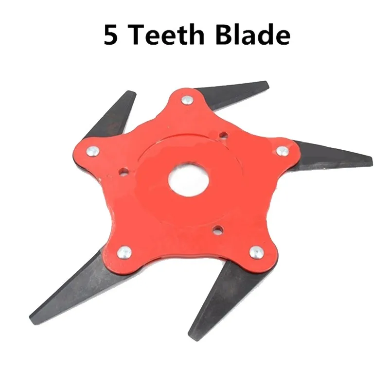 Газонокосилка газонокосилка лезвия 3/4/5/6 зубья садовая трава триммер
