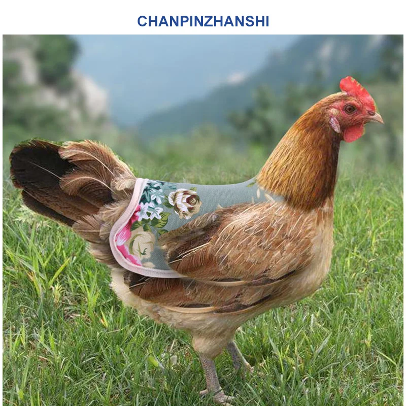 Курица одежда для домашних животных жилет Эластичная лента кружева утка гусь