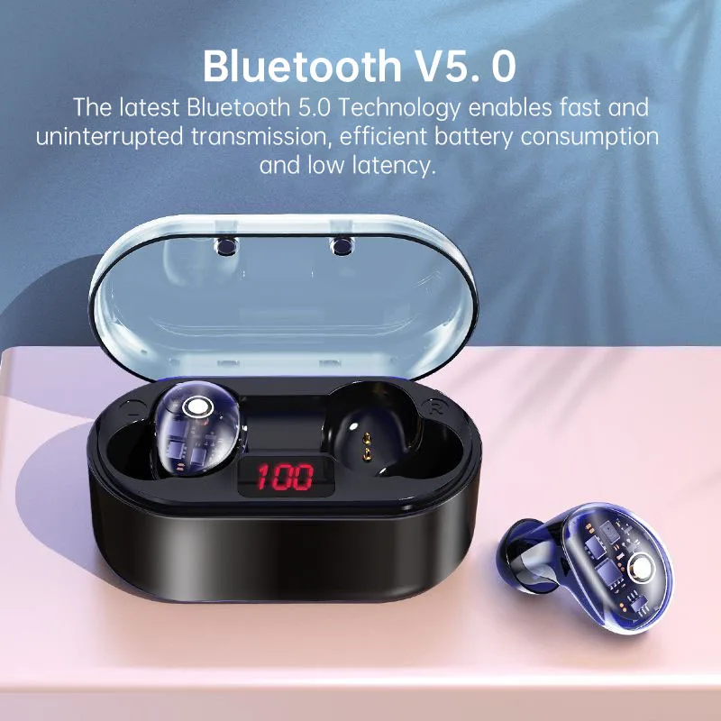 Беспроводные наушники Arikasen TWS Bluetooth 5 0 20 часов работы bluetooth гарнитура для