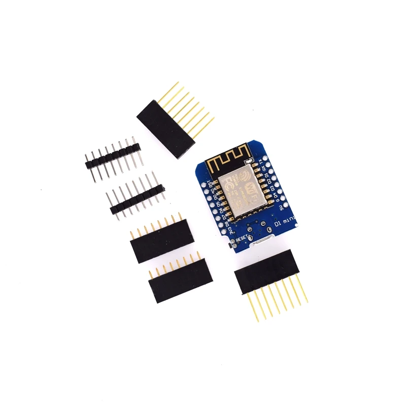 D1 Mini ESP-12E плата разработки Wi-Fi DHT11 DS18B20 BMP180 WS2812 Micro SD 0 66 OLED NodeMCU Lua IOT для WeMos DIY Kit |