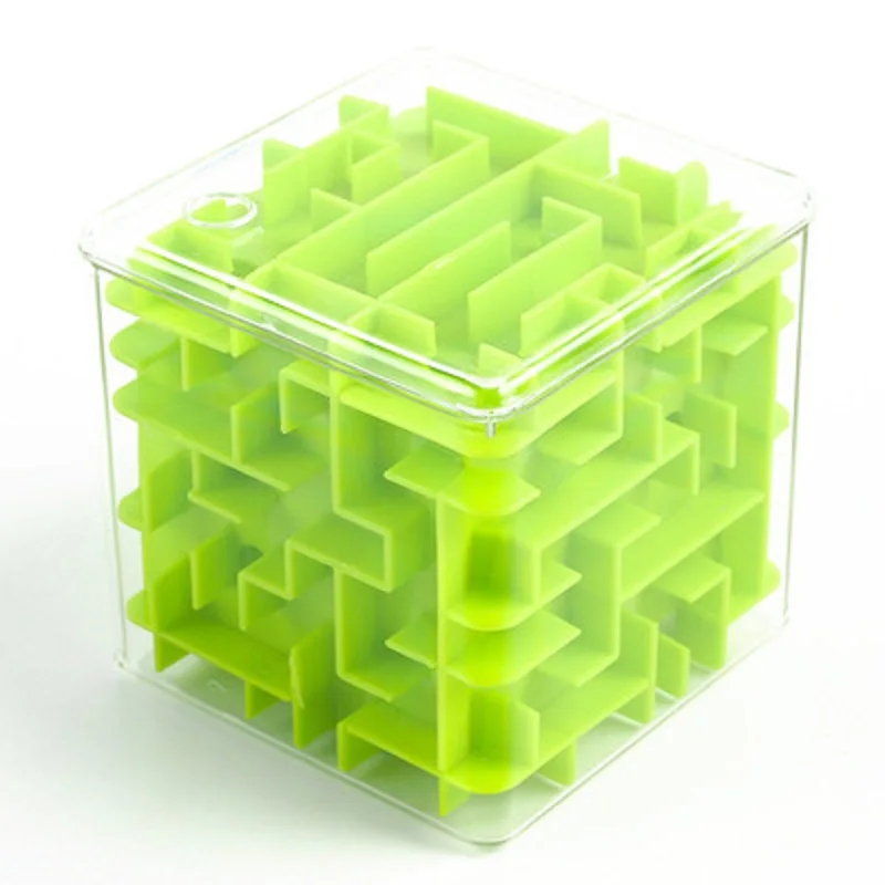 Игра-лабиринт 3D 8*8*8 см шестигранная головоломка скоростной куб игра с шариками