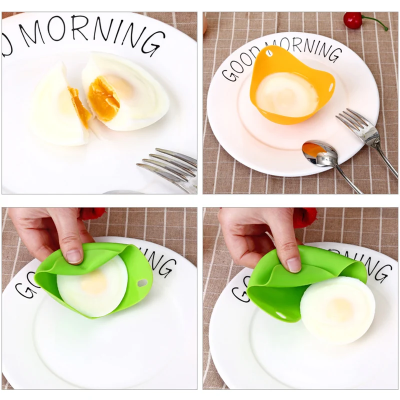 

1pcs Silicone Egg Poacher Poaching Pods Pan Mould Kitchen Cooking Tool Accessory Cocina Gadget Accesorios