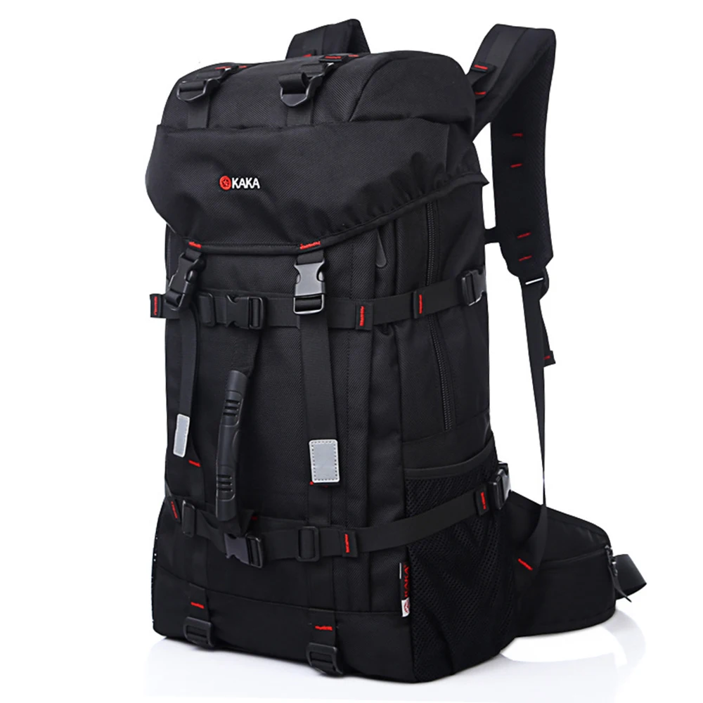 Motorcycle Bag Waterproof Nylon Backpack Travel Bag Sports Bag Pack Outdoor Mountaineering Hiking Climbing Camping Backpack