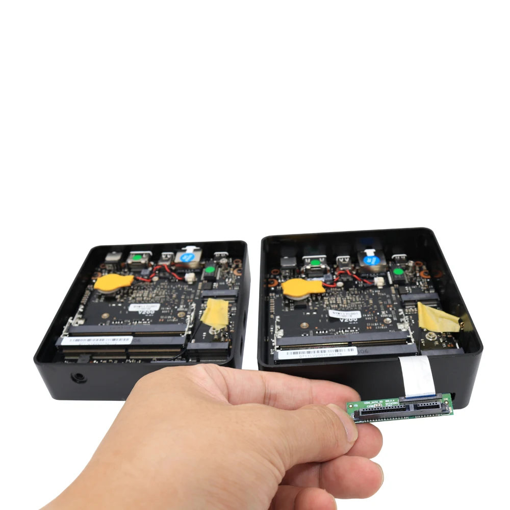 Размер ладони 8 го поколения мини ПК Intel Core i5 8250U M.2 SSD NUC Windows 10 Pro Карманный USB C HDMI Mini