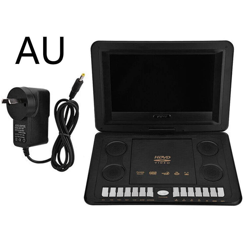 Автомобильный 16:9 13 8 дюймов USB ЖК-экран HD домашний широкоформатный ТВ Игры dvd-плеер
