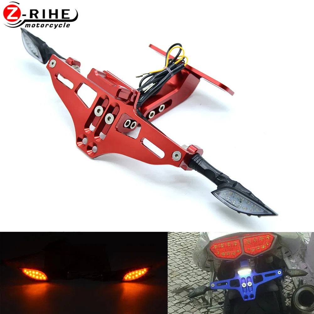 Мотоцикл предохранительный нейтрализатор Кронштейн номерного знака Держатель