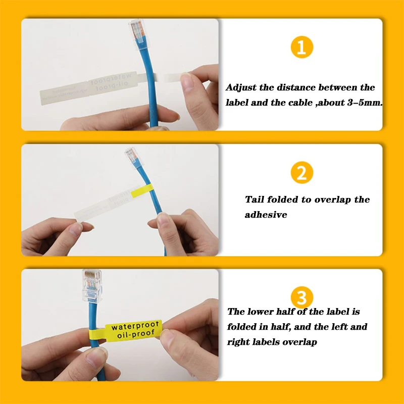 65 шт./рулон метки для кабелей|Кабельные стяжки| |