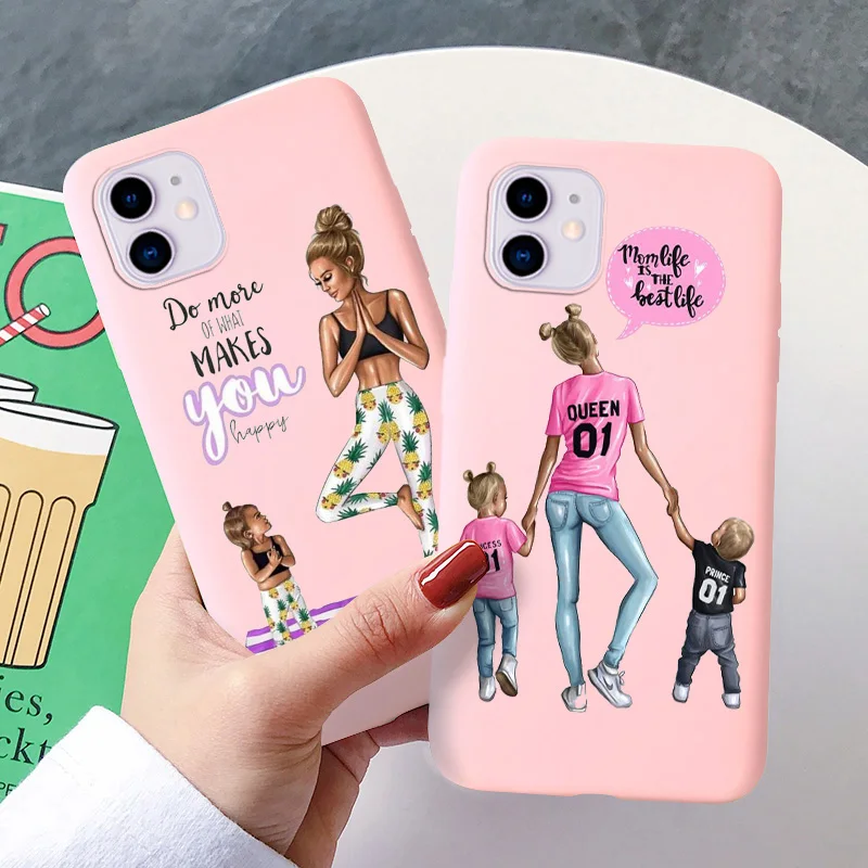 

Kids Women Case For iPhone 11 Pro Max Silicone Cases for iPhone 12 Pro Max 12Mini X XR XS Max 7 8 6 6s Plus 5 5s SE 2020 Cover