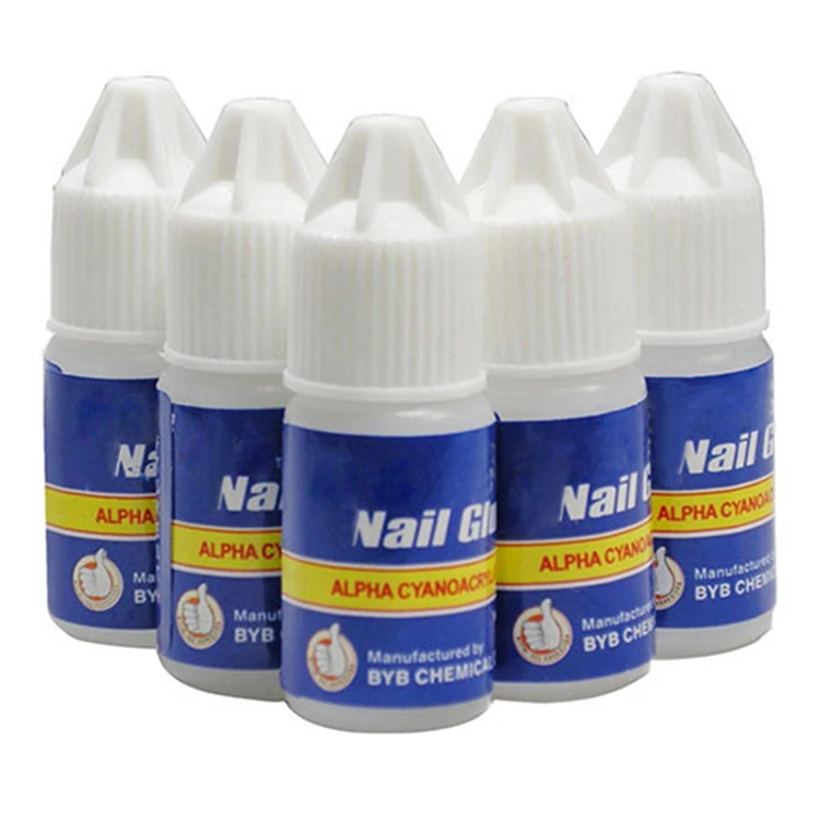 

10pcs Fast Drying Nail Art Glue Tips Glitter UV Acrylic Rhinestones Decorations Nail Glue False Tip Manicure Tool