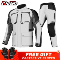 waterproof motorcycle jacket men four seasons racing jacket professional protection reflective motocross motorcycle jacket suit