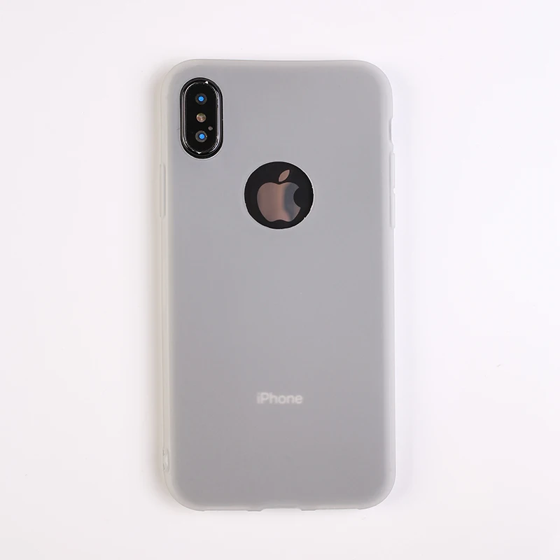 Новые простые чехлы для телефонов iPhone 6s 7 8 Plus X XS MAX XR одноцветные Чехлы ярких