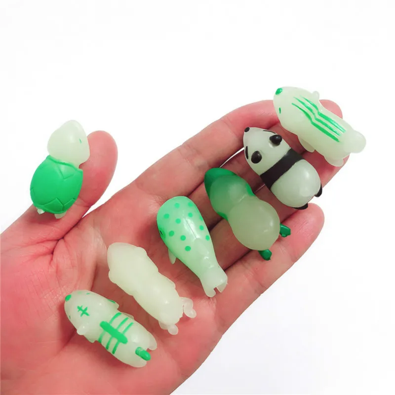 Ночник милый мультфильм прекрасный мини животное зарядное устройство кабель для