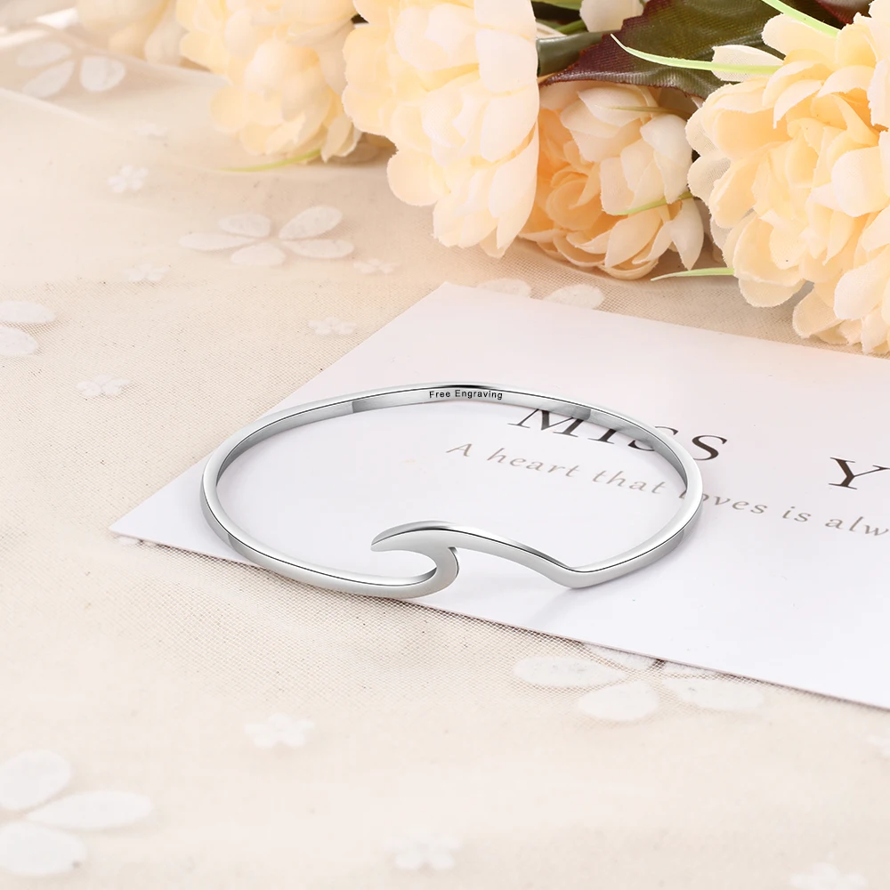 Индивидуальные браслеты и минималистский индивидуальный именной браслет для