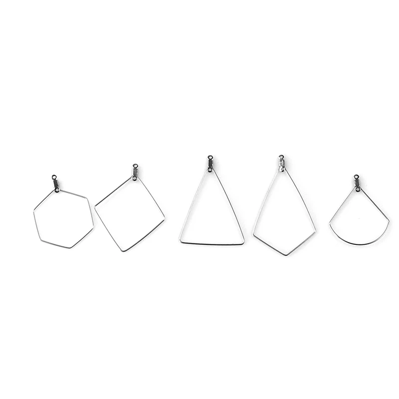 Серьги-Крючки Semitree из нержавеющей стали соединители для сережек-колец