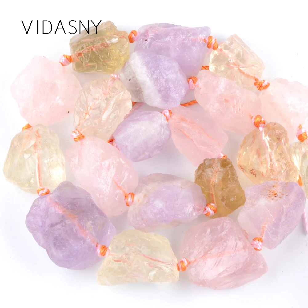 Натуральный необычный многоцветный самородный камень бусины для