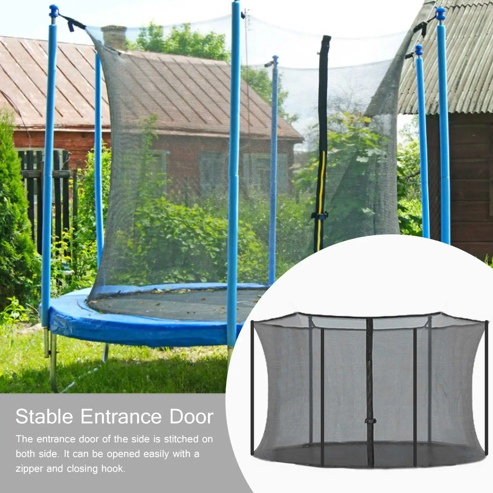 

Indoor Home Outdoor Trampoline Protective Net for Kids Children Anti-Fall High Quality Jumping Pad Safety Net Protection Guard