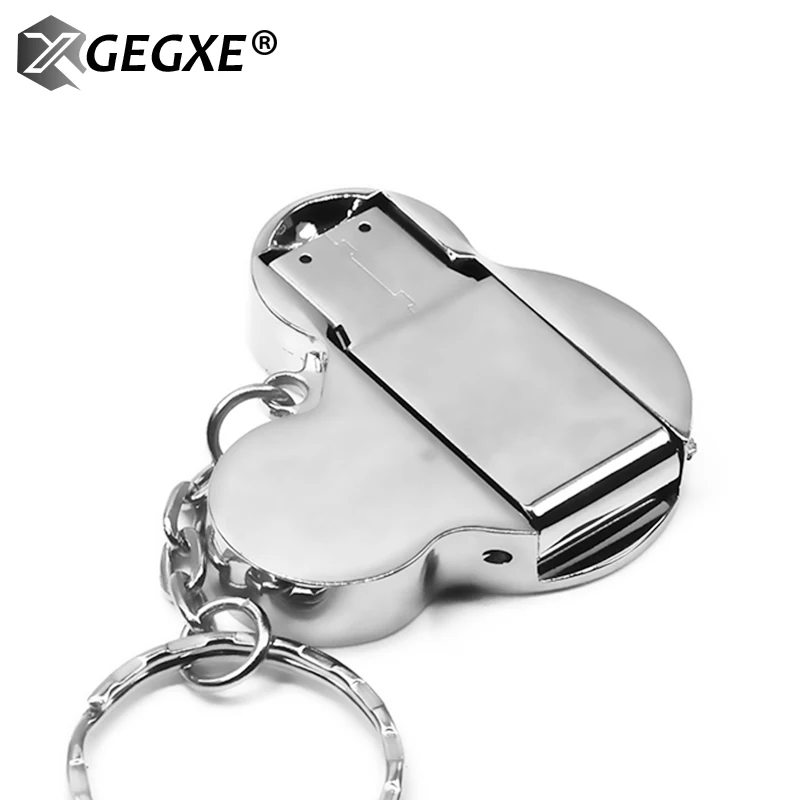 XGEGXE металлический флеш накопитель 2 0 32 ГБ 16 8 4 Usb 64 для ПК карта памяти Бесплатная