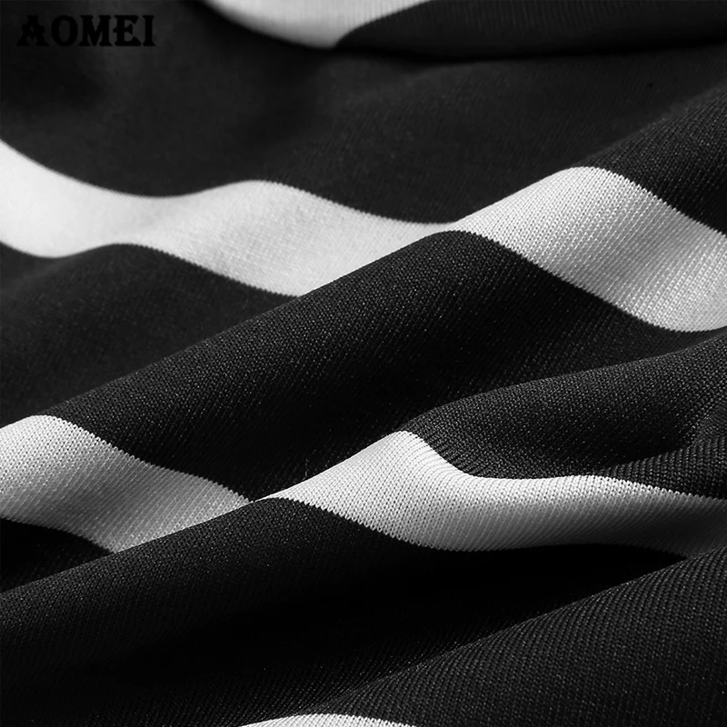 Женский комбинезон в полоску элегантный повседневный с V-образным вырезом и