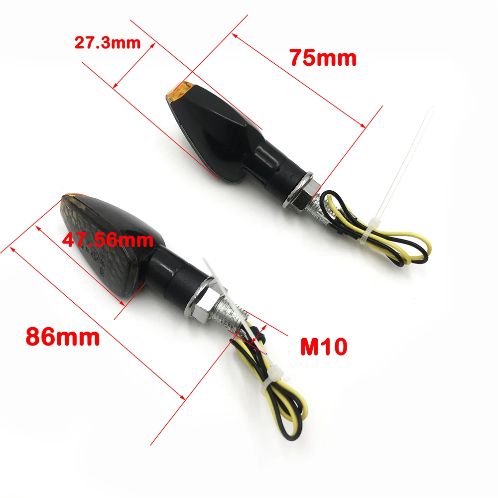 Запчасти для мотоциклов со светодиодной подсветкой двойной спортивный