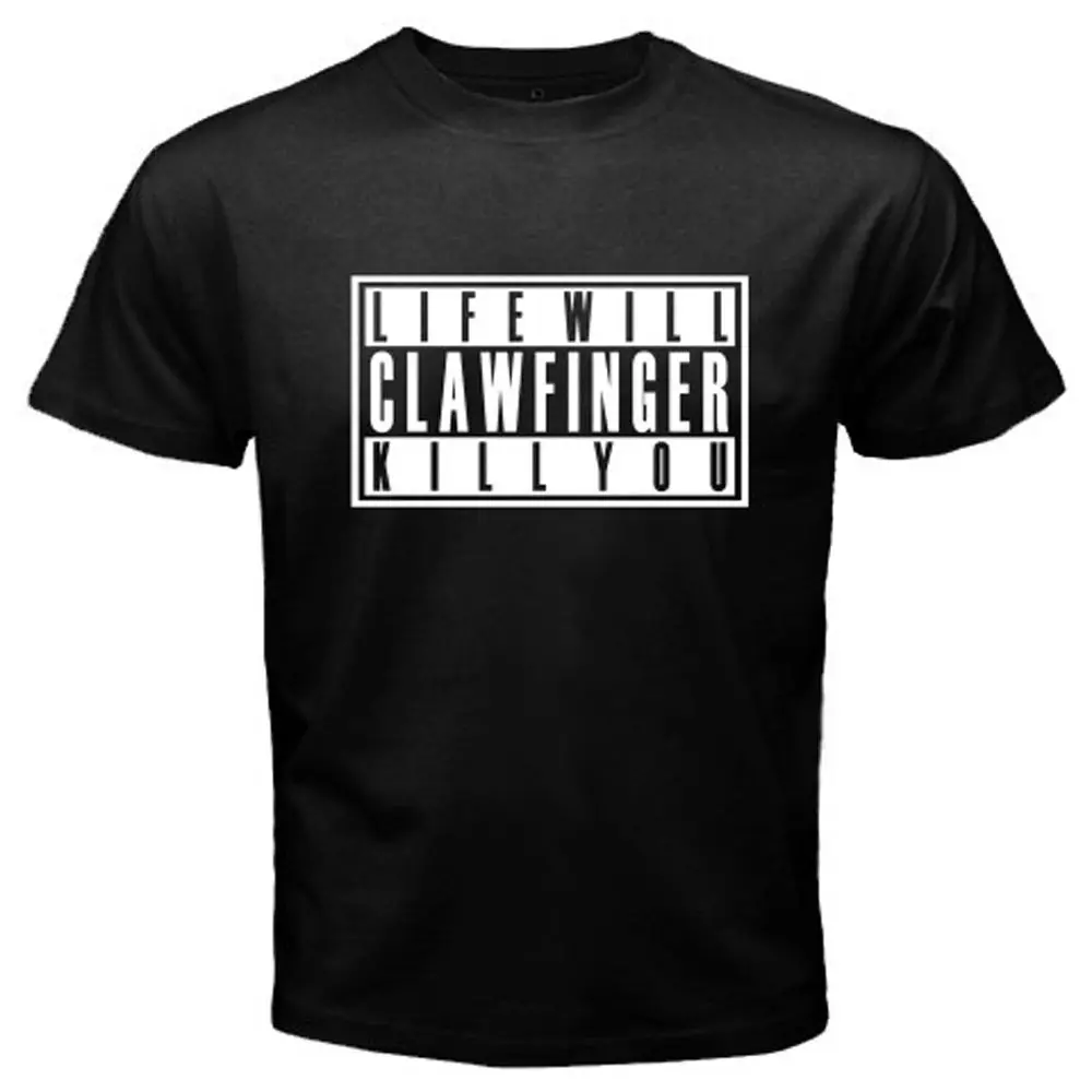

Мужская черная футболка Clawfinger * Life Kill You Rock Band Legend, размер S-3XL, модная мужская футболка с круглым вырезом