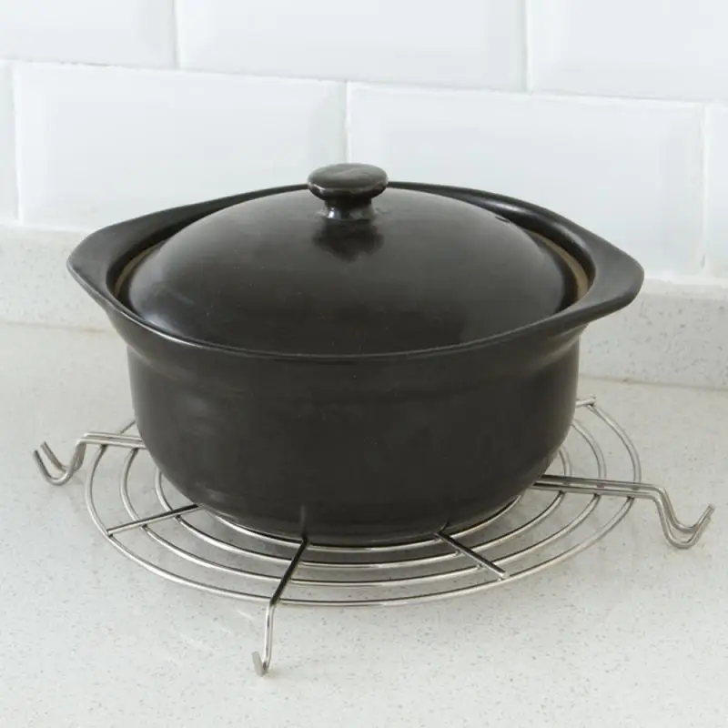 

Restaurant Easy Clean Durable Pot Trivet Steamer Rack Pressure Cooker Cooking Tool Home Kitchen Universal Cookware Heavy Duty