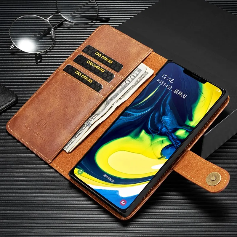 Роскошный кожаный флип-кошелек для Samsung Galaxy S7 Edge S10 S9 S8 Plus S10e 5G Note 8 9 10 Магнитный