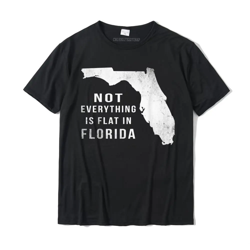 Забавная Футболка с принтом &quotне все это плоская&quot &quotФлорида&quot &quotобычные&quot