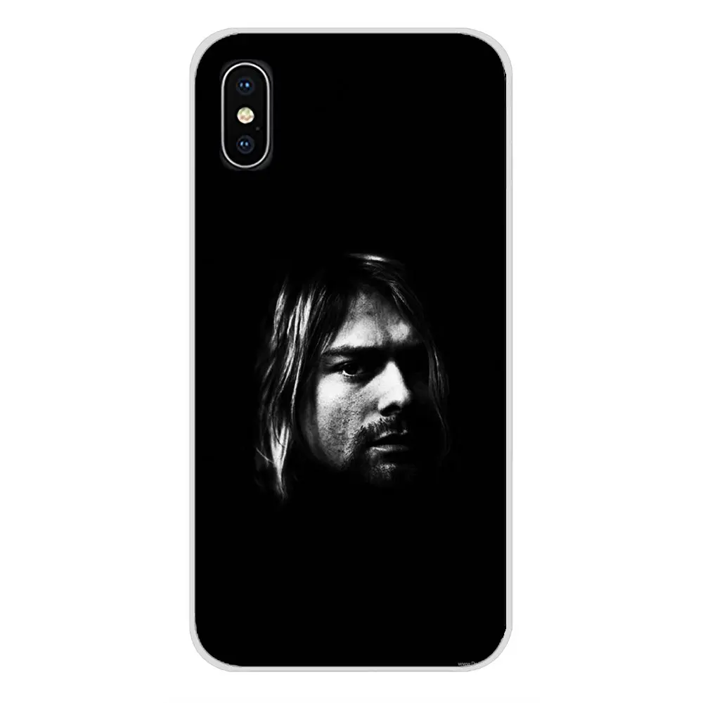 images 10 Для Xiao mi 4 mi 5 mi 5s mi 6 mi A1 A2 5X6X8 9 Lite SE Pro mi Max Mix 2 3 2S аксессуары оболочки чехлы Nirvana Kurt Cobain Мода - Цвет: images 10