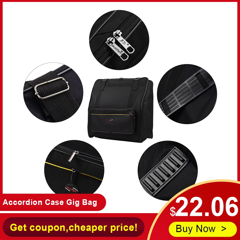 Чехол для аккордеона Gig Bag рюкзак с межслойным покрытием 120 басов - Цена: 2 009,46 руб.