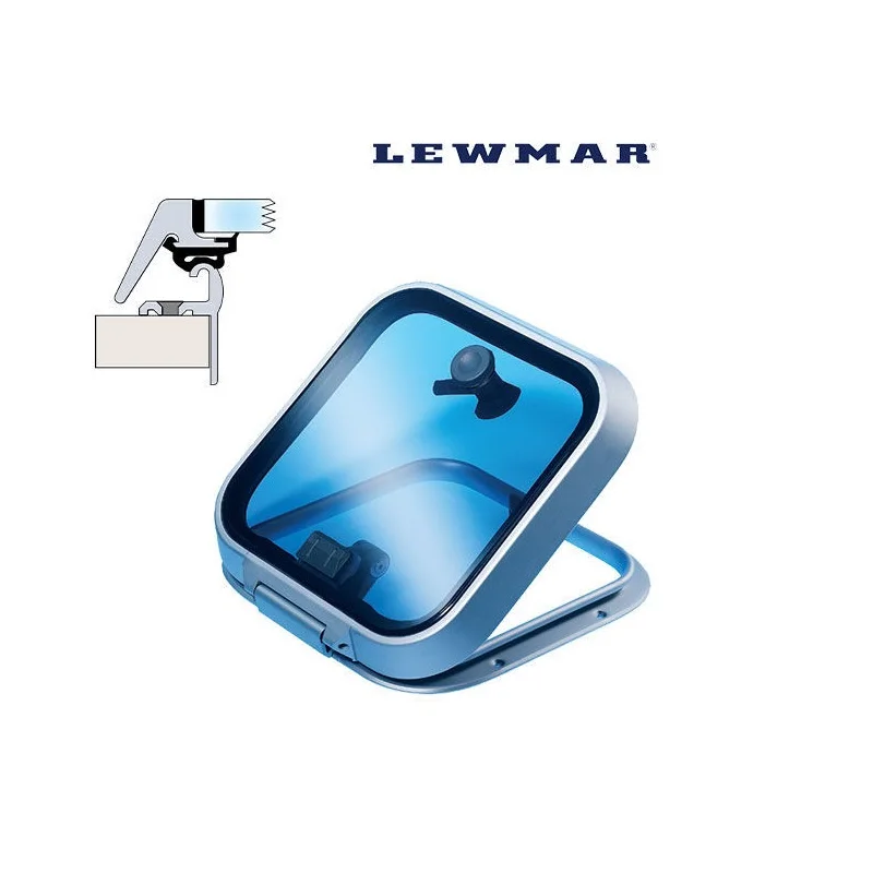 

MARINE PARTS LEWMAR 39620050 Ocean Hatch, Size 20 - Flat Base 266x411mm NEW