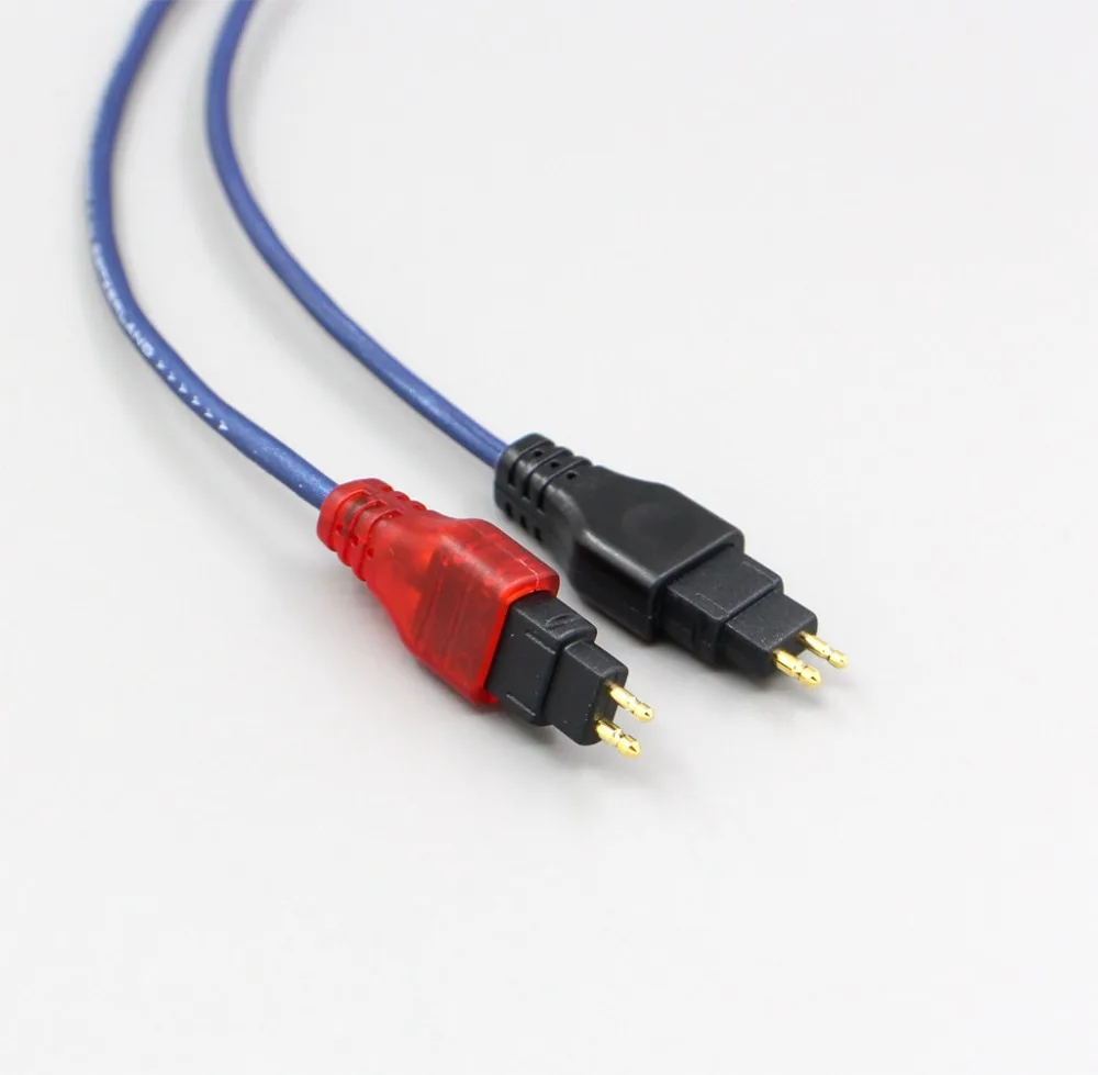 LN004891 наушники чистого серебра кабель+ PEP изолированный для Sennheiser hdxxx hd660s HD650 HD600 HD580 HD525 HD565 наушники