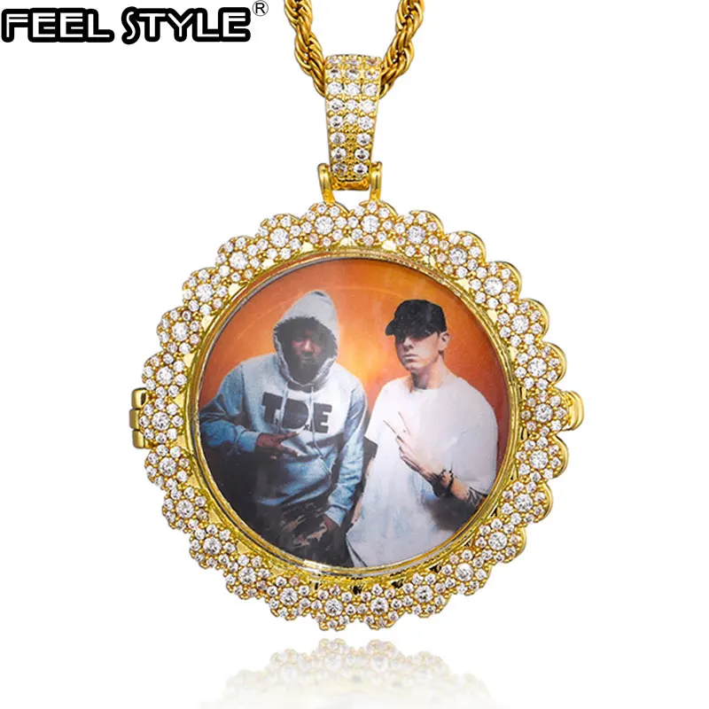 

Ожерелье и подвеска для мужчин в стиле хип-хоп с незакрепленными сверкающими фианитами