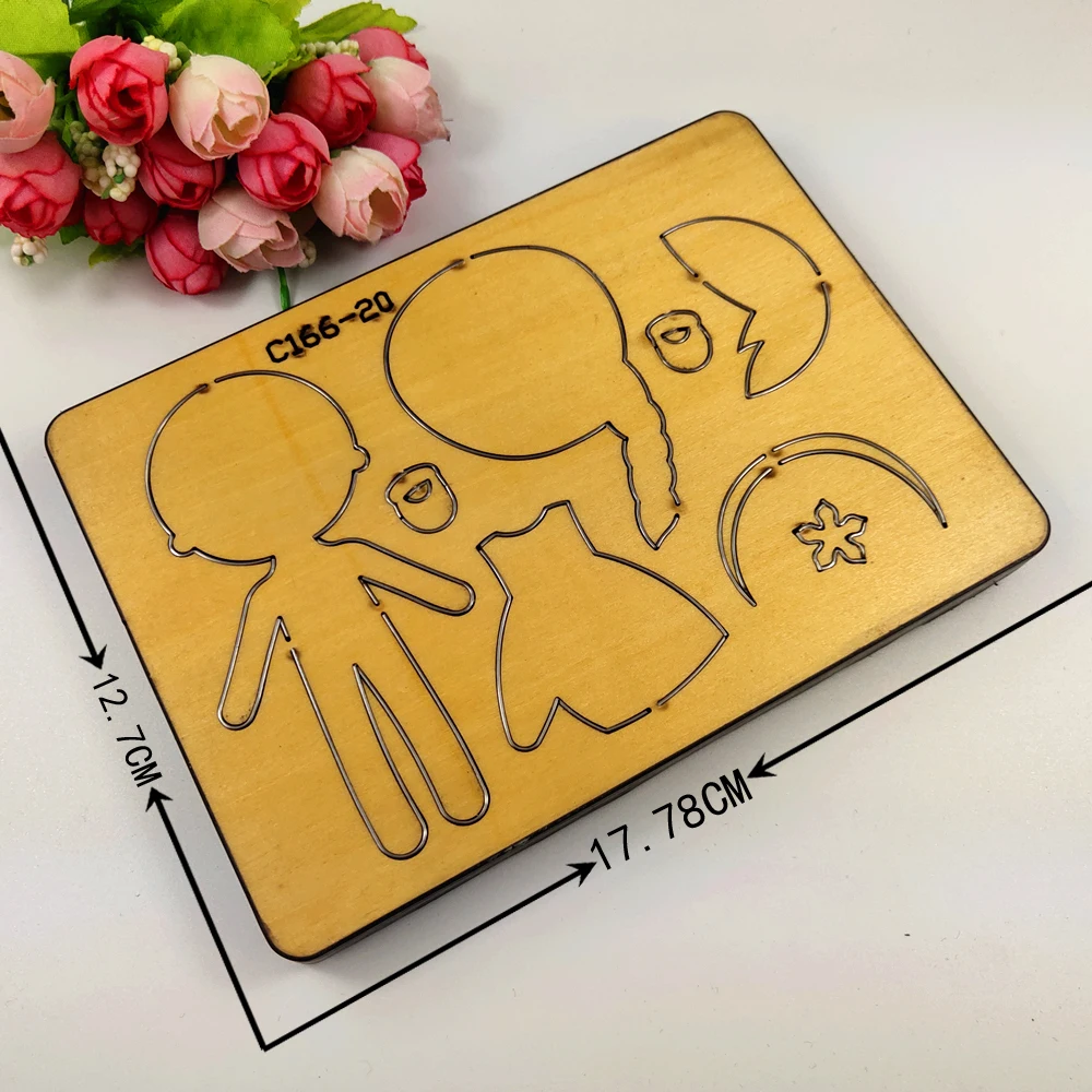 Новые деревянные штампы принцессы для скрапбукинга | Дом и сад