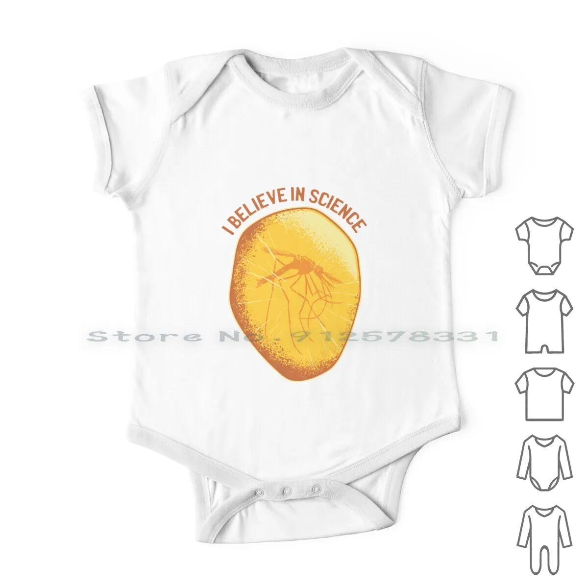 

Funny Science Gift , I Believe In Science Newborn Baby Clothes Rompers Cotton Jumpsuits Natural Science Chemistry Physics